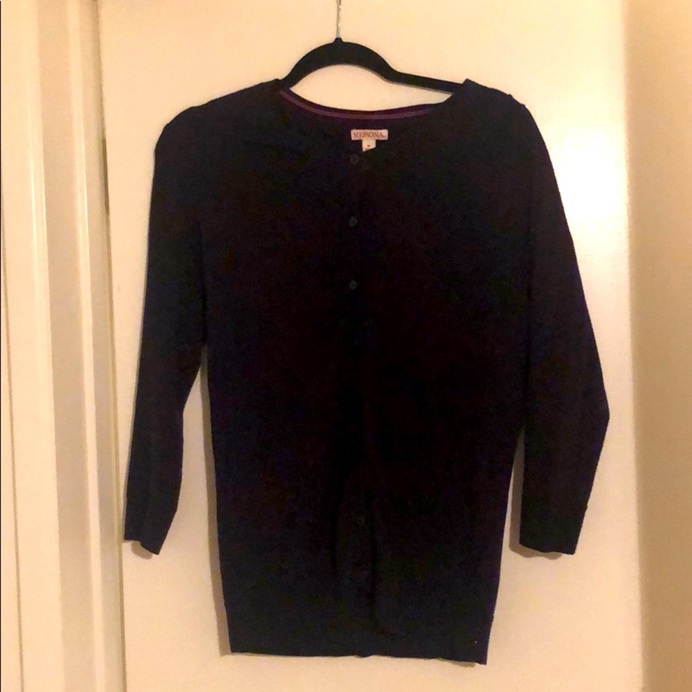 Navy Cardigan